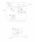 Part Location Diagram of 795475 Briggs and Stratton Carburetor